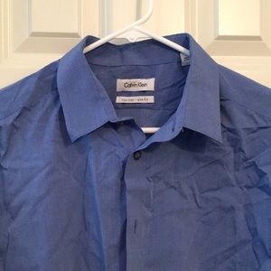 Calvin Klein no iron slim fit